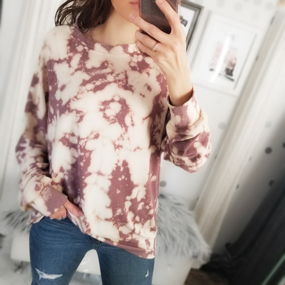 Last1️⃣🆕Parfait Gorgeous Berry Tie Dye Soft Top - Picture 2 of 12
